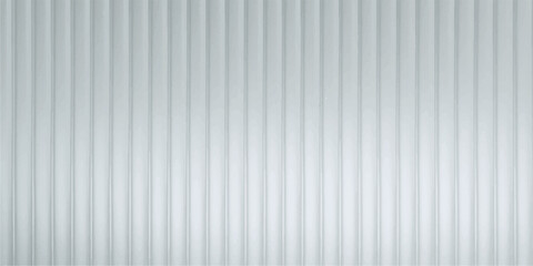 Obraz premium Abstract seamless industrial corrugated silver metal sheet texture with a gray and white striped pattern backdrop