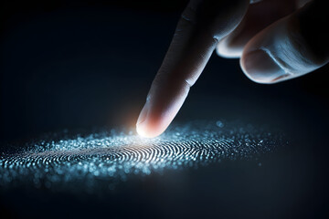Advanced biometric technology with fingerprint scanning for security solutions