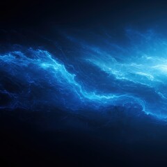 Fototapeta premium Dynamic deep blue and azure gas giant background texture, showing swirling atmospheric currents, turbulence, and extreme cold conditions, render, planetary, gas giant