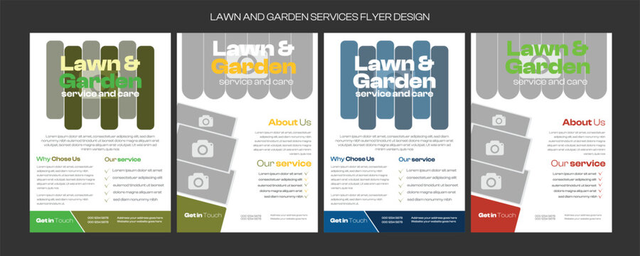 This editable social media flyer template enhances your garden services' online presence. It is perfect for promoting landscaping, lawn care, and outdoor design services across various platforms.