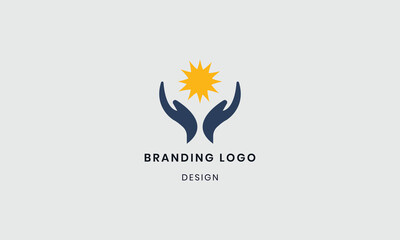 Branding identity human friendship foundation logo