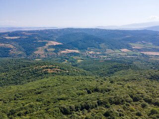 Fototapeta premium Landscape of Rudina mountain, Bulgaria