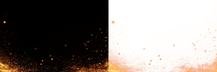 Fire embers and Fire sparks, 