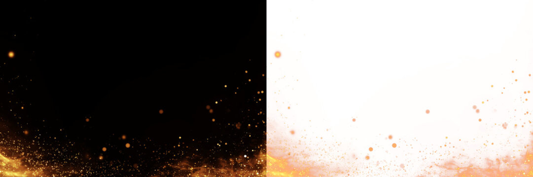 Fire embers and Fire sparks, 