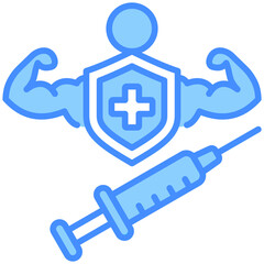Fototapeta premium Immunology Icon