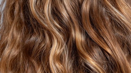 Fototapeta premium Split-view transformation portrait displaying drastic improvement in shine, softness, and smoothness, contrasting damaged hair with rejuvenated, salon-finished results