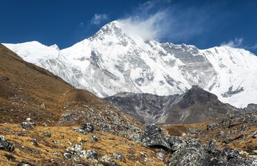 Mount Cho Oyu peak Nepal Himalaya mountain