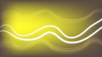 Dynamic Luminous Wave Lines Abstract Background