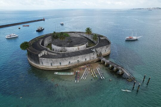 forte sao marcelo, forte, bahia, brasil, canoagem, canoa havaiana