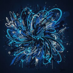 Futuristic neon sound wave visualization. Abstract audio waveform with glowing pink and blue lines on a grid background.
Abstract layered waves with gradient purple, pink, orange, and yellow colors. 