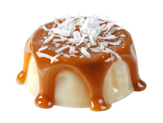 Coconut Nut Holiday Pudding
