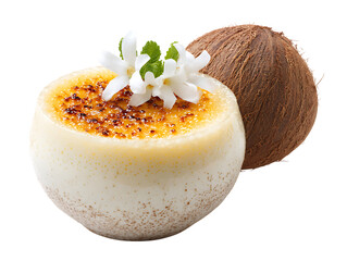 Coconut Taro Custard