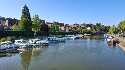 Fototapeta premium Impressions from the town of Dole (France)