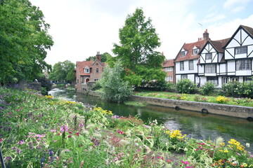 Naklejka premium canal in bruges