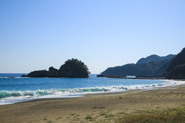 徳島県美波町　大浜海岸