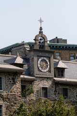 Historic Saint-Sulpice Seminary building in Montreal, Canada