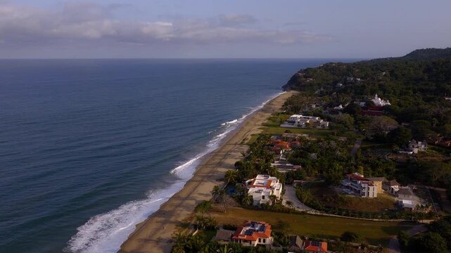 Beach in San Pancho - Mexico