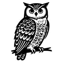 owl on a branch