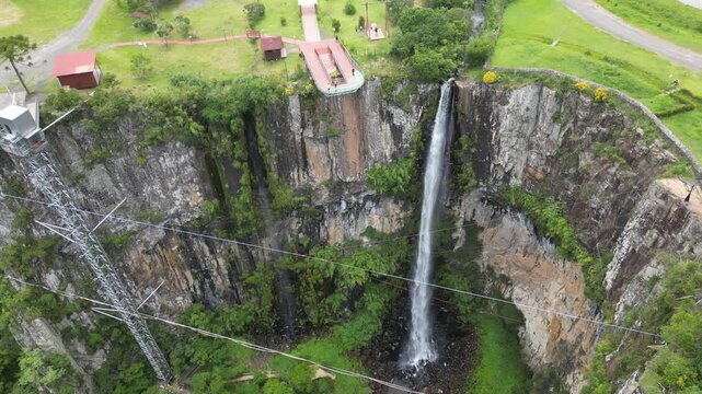 Cascata Avencal - Parque Mundo Novo - Urubici -  SC - Cachoeira