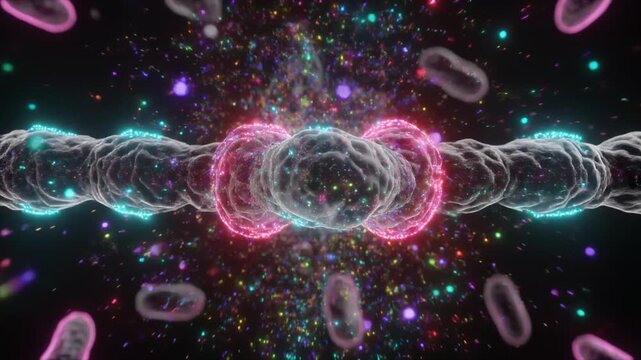 Autophagy Cellular Breakdown Sequence &ndash; Microscopic Dark Biotech