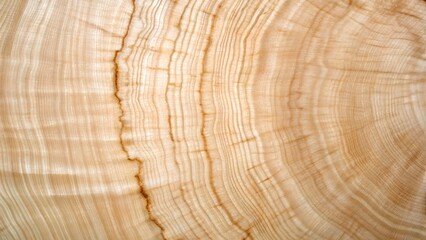 Fototapeta premium Light brown curved wood grain texture background