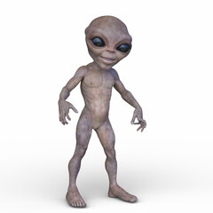 エイリアン　3DCGレンダリング