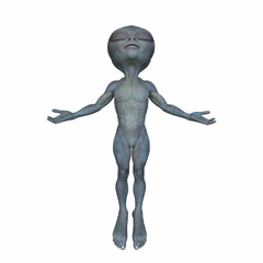 エイリアン　3DCGレンダリング