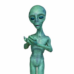 エイリアン　3DCGレンダリング