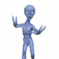 エイリアン　3DCGレンダリング