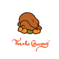 Festive Happy Thanksgiving vector with autumn leaves, pumpkins, and warm seasonal style. Perfect for greeting cards, banners, social media posts, and holiday promotional designs