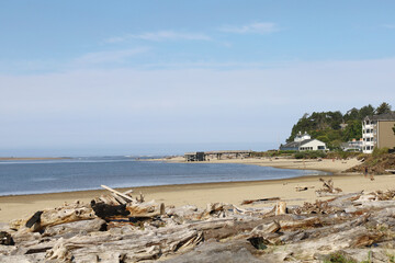 Obraz premium Oregon Coast at Taft, Oregon