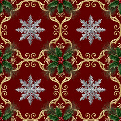 red christmas background