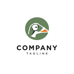 Letter O Somateria Fischeri Logo Icon Vector