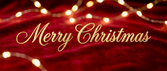 merry christmas greeting card