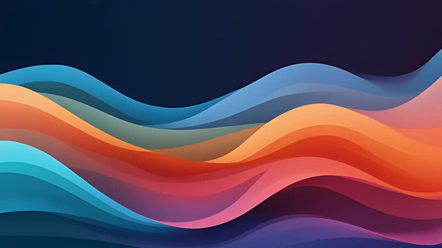&ldquo;Holi Waves Abstract Motion&rdquo;