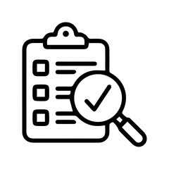 Checklist and Magnifying Glass
