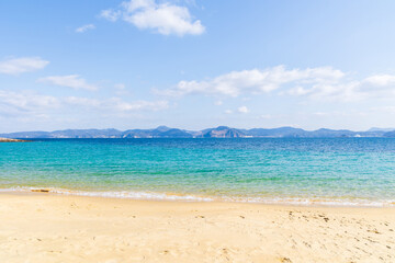 Fototapeta premium 日本の風景 長崎県長崎市 伊王島 コスタ・デル・ソル