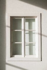 Modern Minimalist Home Interior with Large Windows and Natural Light - Enhancing Elegance and Simplicity in Room Design