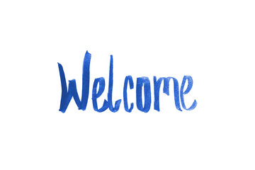 Welcome, png, cut-out, silo