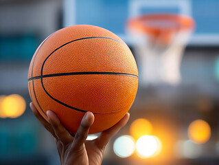 an energetic shot of basketball players passing the ball to each other in a coordinated team play du