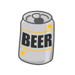 ビールイラスト素材｜缶ビールアイコン