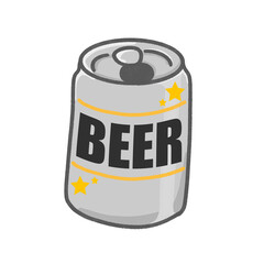 ビールイラスト素材｜缶ビールアイコン