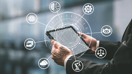 AI Assistant Brain Processor with LLM Technology, Big Data, Machine Learning, Generative AI for Business Support, Future Agentic AI Technology and Artificial Intelligence Prompt Engineering. Spire