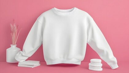 White Sweatshirt Mockup