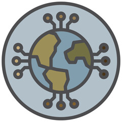 ecosystem icon line color