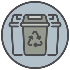 recycle icon line color