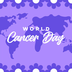 National Cancer Awareness Day Banner Background