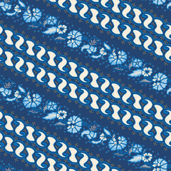 Seamless Retro Modern Javanese Batik Pattern December 17th, 2025