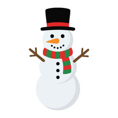 Snowman with Hat_2
