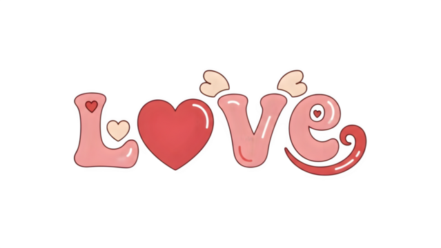 Playful hand drawn word love with heart and wings isolated on transparent background - Powered by Adobe